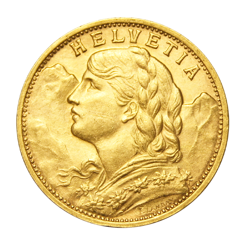 Vreneli – Schweiz 20 SFR 6,45 g Goldmünze